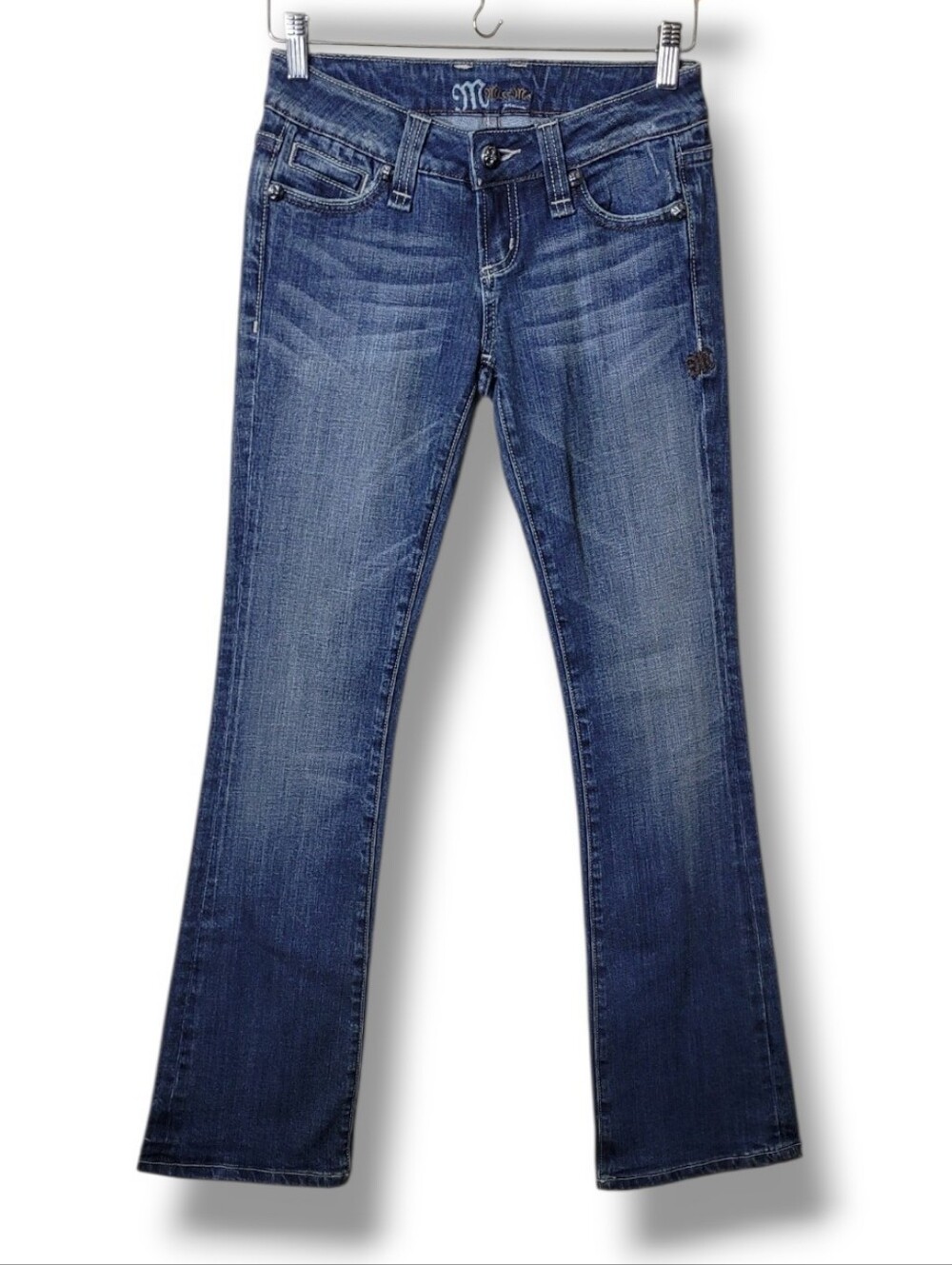 NWT Miss Me Boot Cut Jeans - Cross Back